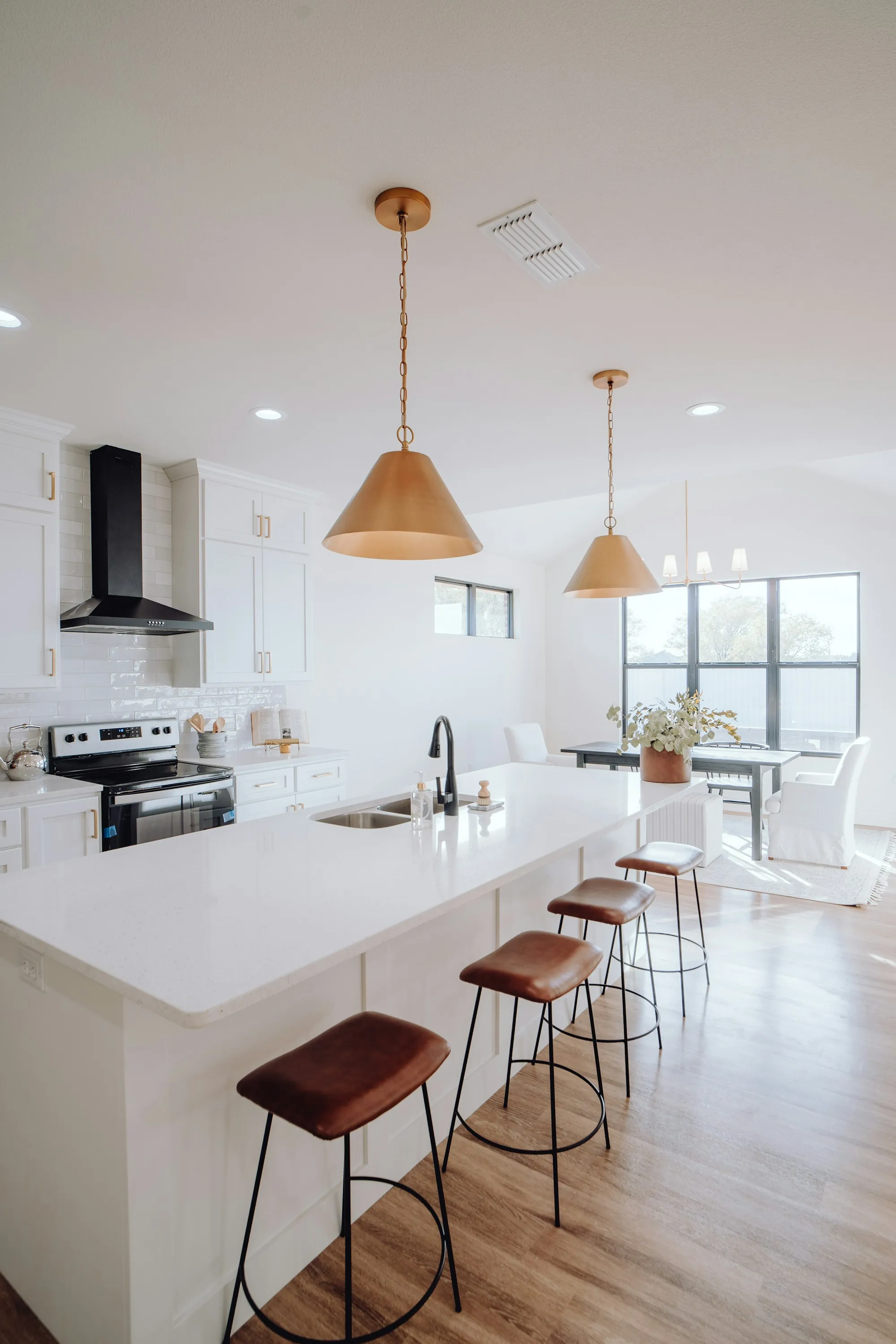 Renovated kitchen in a family home